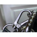 Louis Vuitton Women Twist Lock XL Black Epi Cowhide Leather Microfiber Lining – Image 7