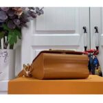 Louis Vuitton Women Twist Lock XL Gold Brown Epi Cowhide Leather Microfiber - Imagen 5