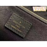 Louis Vuitton Women Vavin PM Handbag Black Embossed Supple Grained Cowhide Leather - Image 11