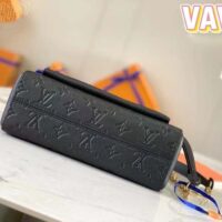 Louis Vuitton Women Vavin PM Handbag Black Embossed Supple Grained Cowhide Leather (4)