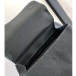 Dior CD Unisex Maxi Gallop Backpack Black Grained Calfskin - Imagen 8