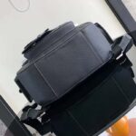 Dior CD Unisex Maxi Gallop Backpack Black Grained Calfskin - Imagen 7