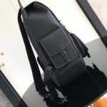 Dior CD Unisex Maxi Gallop Backpack Black Grained Calfskin - Imagen 4