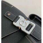 Dior CD Unisex Maxi Gallop Backpack Black Grained Calfskin - Imagen 9