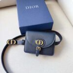 Dior CD Women Dior Bobby Belt Removable Pouch Black Smooth Calfskin 20 MM Width - Image 8