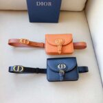 Dior CD Women Dior Bobby Belt Removable Pouch Black Smooth Calfskin 20 MM Width - Image 12