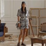 Dior Unisex CD Dioract Sandal Black Braided Raffia – Bild 10