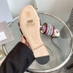 Dior Unisex CD Dway Slide Embroidered Cotton White Multicolor Indian Animals Tiger - Image 10