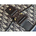 Dior Unisex CD Gallop Bag Strap Beige Black Dior Oblique Jacquard – Bild 7