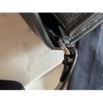 Dior Unisex CD Gallop Bag Strap Black Grained Calfskin – Bild 10