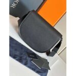 Dior Unisex CD Gallop Bag Strap Black Grained Calfskin – Bild 4