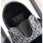 Dior Unisex CD Kid's Mini Rider Sling Bag Beige Blue Dior Oblique Jacquard - Image 5