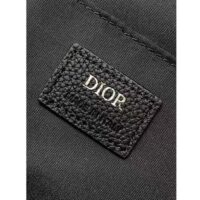 Dior Unisex CD Kid’s Mini Rider Sling Bag Beige Blue Dior Oblique Jacquard (5)
