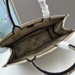 Dior Unisex CD Large Book Tote Beige Multicolor Toile De Jouy Voyage Embroidery - Image 7