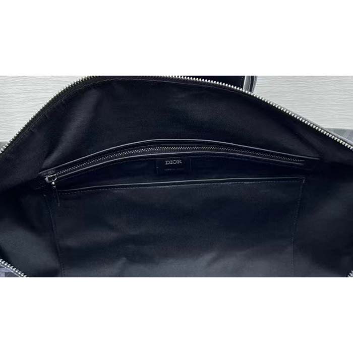 Dior Unisex CD Lingot 50 Bag Black Dior Oblique Jacquard (9)