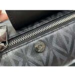 Dior Unisex CD Lingot Pouch Black CD Diamond Canvas Smooth Calfskin - Bild 8