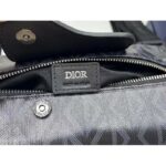 Dior Unisex CD Lingot Pouch Black CD Diamond Canvas Smooth Calfskin - Bild 9