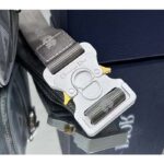 Dior Unisex CD Lingot Pouch Gray CD Diamond Canvas Smooth Calfskin - Bild 10