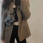 Dior Unisex CD Saddle Belt Pouch Blue Oblique Jacquard Front 'D' Stirrup – Image 13