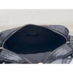 Dior Unisex Hit The Road Bag Messenger Pouch Black CD Diamond Canvas Smooth Calfskin - Image 9