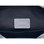 Dior Unisex Hit The Road Bag Messenger Pouch Gray CD Diamond Canvas Smooth Calfskin – Image 10