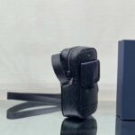 Dior Unisex Hit The Road Vertical Pouch Black CD Diamond Canvas - Image 4