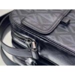 Dior Unisex Hit The Road Vertical Pouch Black CD Diamond Canvas - Image 8