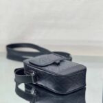 Dior Unisex Hit The Road Vertical Pouch Black CD Diamond Canvas - Image 6