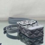 Dior Unisex Hit The Road Vertical Pouch Dior Gray CD Diamond Canvas - Image 4