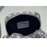Dior Unisex Hit The Road Vertical Pouch Dior Gray CD Diamond Canvas - Image 10