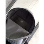 Dior Unisex Rider Backpack Black CD Diamond Canvas Smooth Calfskin - Imagen 9