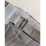 Dior Unisex Rider Backpack Gray CD Diamond Canvas Smooth Calfskin - Bild 10