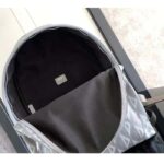 Dior Unisex Rider Backpack Gray CD Diamond Canvas Smooth Calfskin - Bild 7