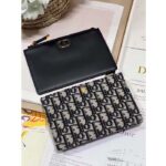 Dior Women CD 30 Montaigne Avenue Mini Bag Blue Dior Oblique Jacquard – Bild 7