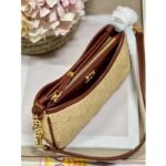 Dior Women CD 30 Montaigne Hobo Avenue Mini Bag Natural Cannage Raffia – Bild 6
