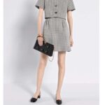 Dior Women CD Dior Caro Colle Noire Clutch Chain Black Cannage Lambskin - Image 10