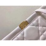 Dior Women CD Dior Caro Colle Noire Clutch Chain Latte Cannage Lambskin - Image 10