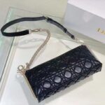 Dior Women CD Dior Club Bag Black Cannage Lambskin - Image 6