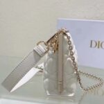 Dior Women CD Dior Club Bag Dusty Ivory Cannage Lambskin - Image 9
