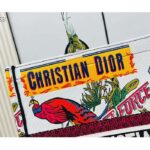 Dior Women CD Large Dior Book Tote White Multicolor Indian Animals Embroidery - Image 9