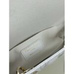 Dior Women CD Medium D-Joy Bag Latte Cannage Lambskin – Image 9