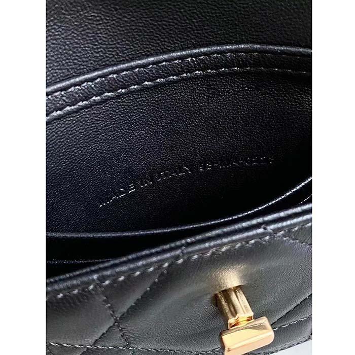 Dior Miss Caro Micro Bag Black Macrocannage Lambskin - Women