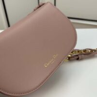 Dior Women CD Signature Bag Strap Caramel Beige CD-Embossed Box Calfskin (1)