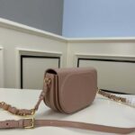 Dior Women CD Signature Bag Strap Caramel Beige CD-Embossed Box Calfskin - Image 5