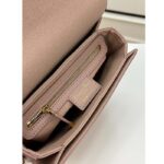 Dior Women CD Signature Bag Strap Caramel Beige CD-Embossed Box Calfskin - Image 9