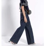 Dior Women CD Signature Oval Camera Bag Black Calfskin Embossed CD Signature – Image 12