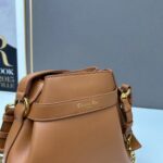 Dior Women CD Small C'est Dior Bag Golden Saddle CD-Embossed Calfskin - immagine 6