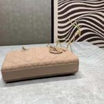 Dior Women CD Small Lady D-Joy Bag Hazelnut Cannage Lambskin - Image 4