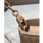 Dior Women CD Small Lady D-Joy Bag Hazelnut Cannage Lambskin - Image 9
