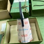 Gucci Children's Printed Bucket Bag GG The Jetsons Print Pink Supreme Canvas - Image 4